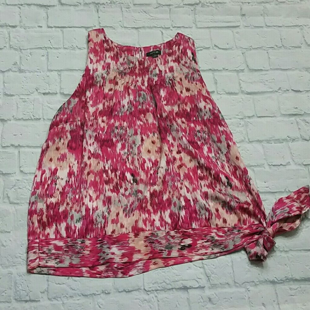 Silky Blouse with side tie